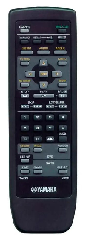 DVD-S2300 YAMAHA afstandsbediening