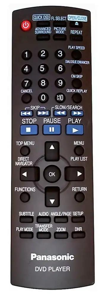 DVD-S33 PANASONIC afstandsbediening