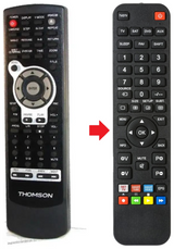 DVD120H THOMSON afstandsbediening - productfoto