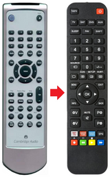 DVD89 CAMBRIDGE AUDIO afstandsbediening - productfoto