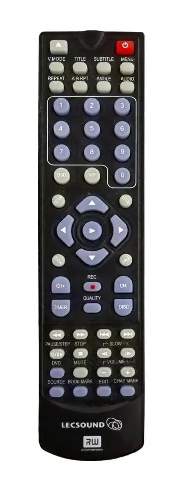 DVDR80 LECSOUND afstandsbediening
