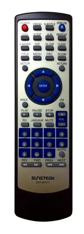 DVP-MX117 SUNSTECH afstandsbediening