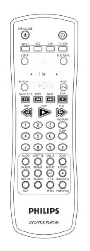 DVP3350V05 PHILIPS afstandsbediening