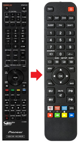 DVR-560HX PIONEER afstandsbediening - productfoto