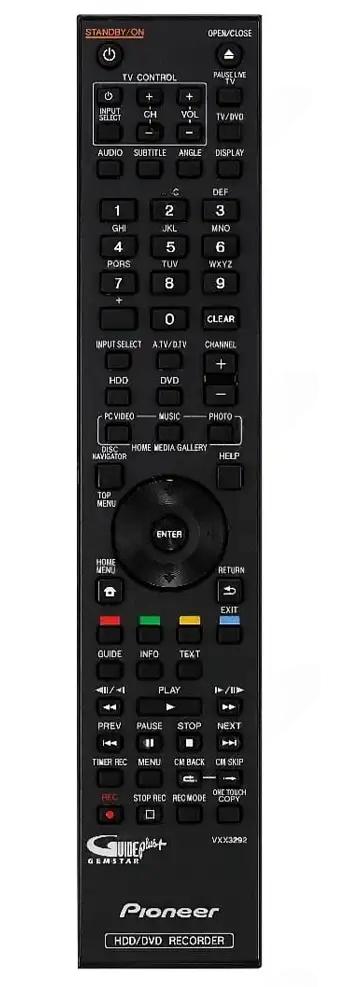 DVR-560HX PIONEER afstandsbediening