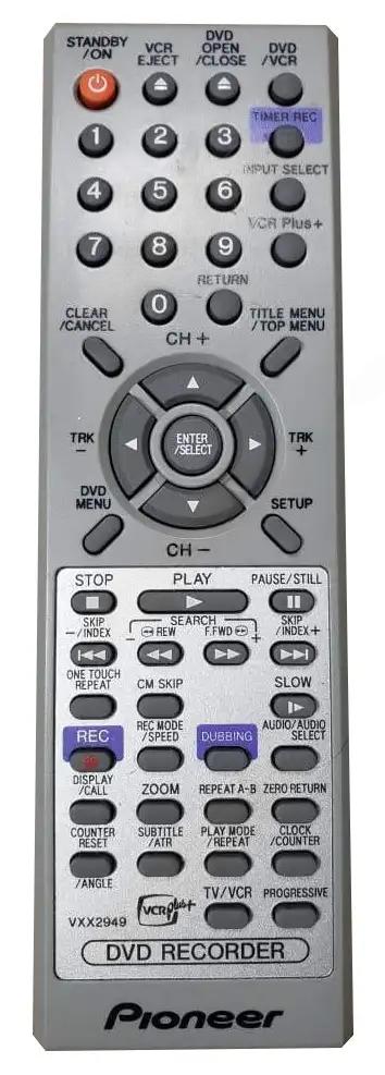 DVR-RT501-S PIONEER afstandsbediening