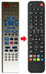 DVR24RW SEG afstandsbediening - productfoto
