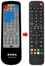 DVX048USB DICRA afstandsbediening - productfoto