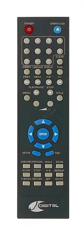 DVX200B DIGITAL afstandsbediening