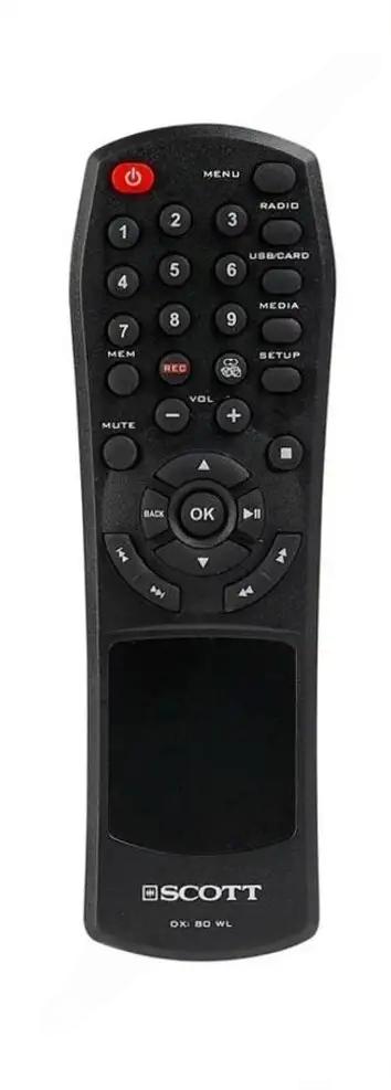 DXI-80WL SCOTT afstandsbediening