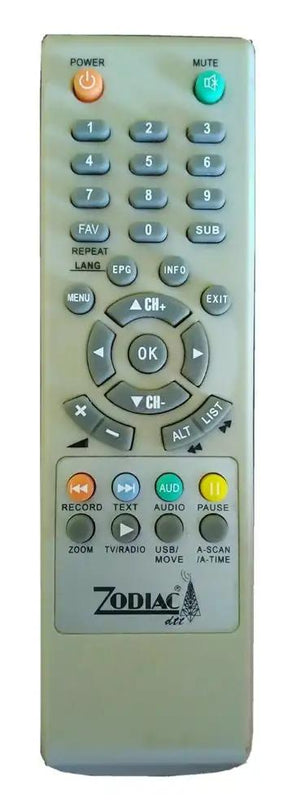 DZR40PVR-DTT ZODIAC afstandsbediening