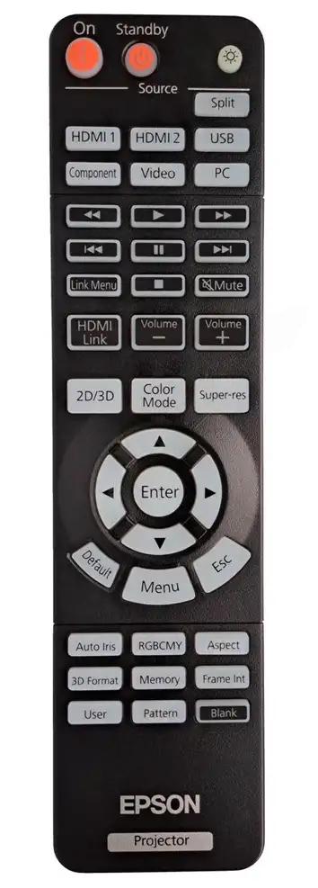 EH-TW6100 EPSON afstandsbediening