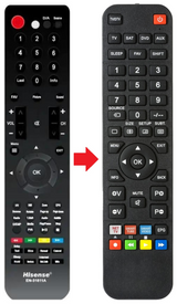 EN-31611A HISENSE afstandsbediening - productfoto