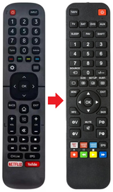 EN2B27HB HISENSE afstandsbediening - productfoto