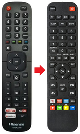 EN2X27HS HISENSE afstandsbediening - productfoto
