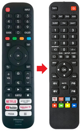 EN2X30H HISENSE afstandsbediening - productfoto
