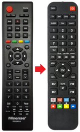 ER-22601A HISENSE afstandsbediening - productfoto