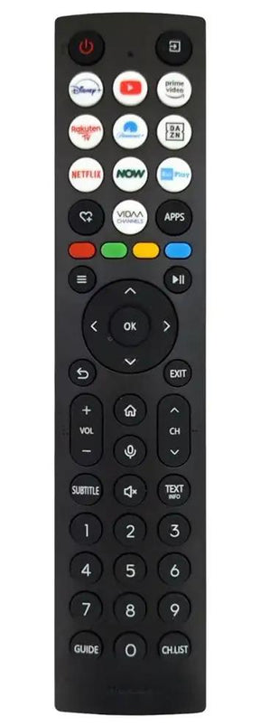 ERF2AE36H HISENSE afstandsbediening