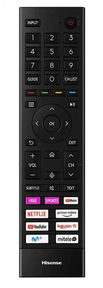 ERF3D80H HISENSE afstandsbediening