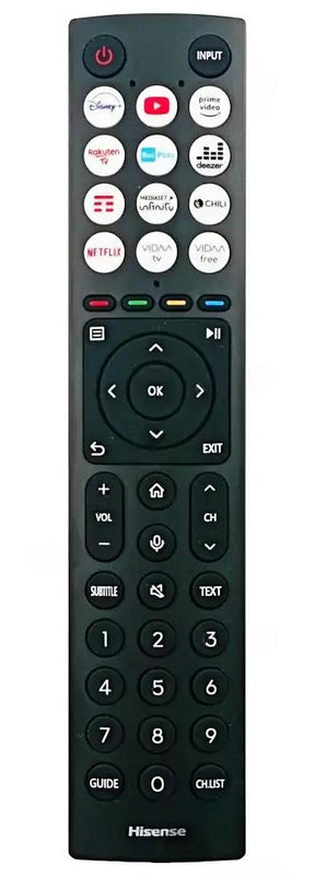 ERF3E86H HISENSE afstandsbediening