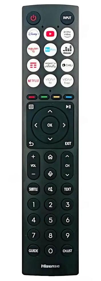 ERF3E86H HISENSE afstandsbediening
