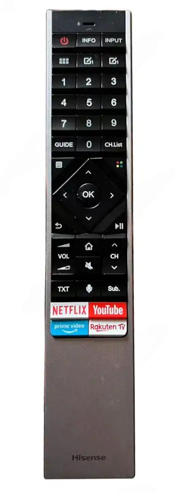 ERF6A62 HISENSE afstandsbediening