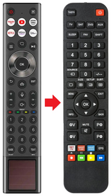 ERF6A66 HISENSE afstandsbediening - productfoto