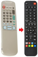 EUR51966 PANASONIC afstandsbediening - productfoto