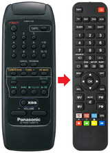 EUR642162 PANASONIC afstandsbediening - vergelijking