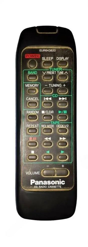 EUR643820 PANASONIC afstandsbediening