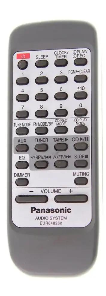 EUR648260 PANASONIC afstandsbediening