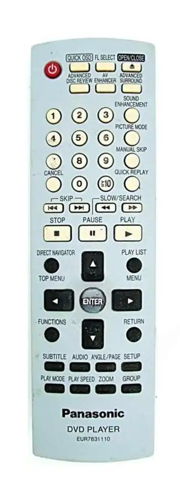 EUR7631110 PANASONIC afstandsbediening