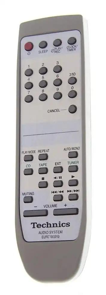 EUR7702010 TECHNICS afstandsbediening