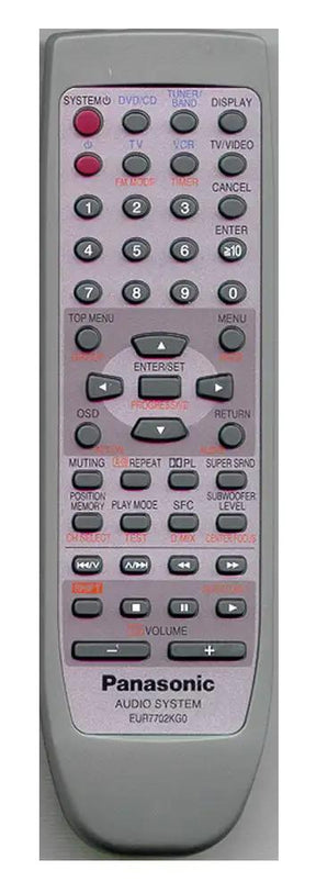 EUR7702KG0 PANASONIC afstandsbediening