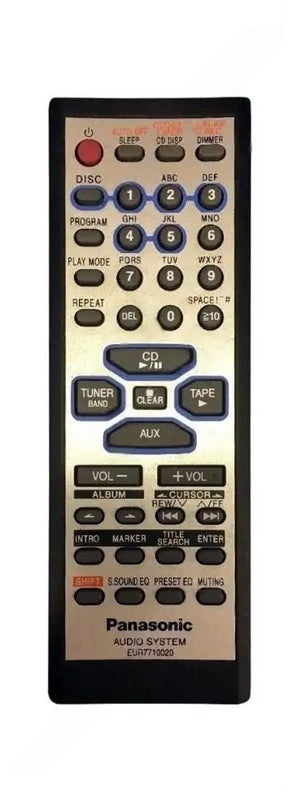 EUR7710020 PANASONIC afstandsbediening
