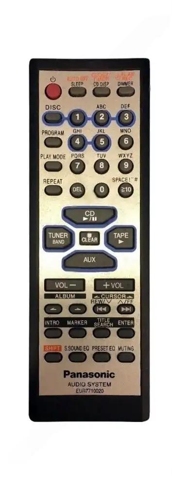 EUR7710020 PANASONIC afstandsbediening