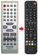 EUR7711140 PANASONIC afstandsbediening - productfoto