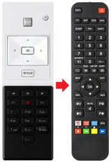 EVOLUTION SFR afstandsbediening - productfoto