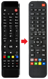 EX4HD-S2 HEROBOX afstandsbediening - productfoto