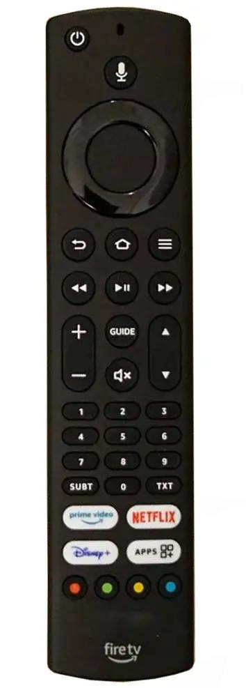 F255FIRETV XIAOMI afstandsbediening