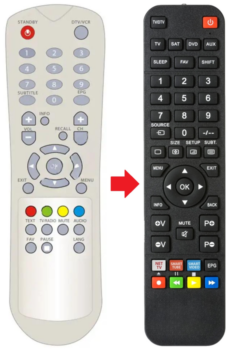 FRANSAT ENGEL afstandsbediening - productfoto
