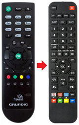 FREESAT GOODMANS afstandsbediening - productfoto