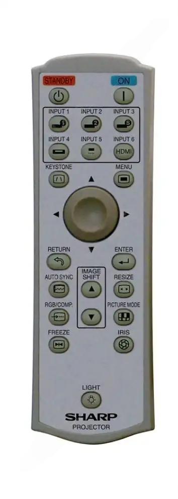 GA444WJSB SHARP afstandsbediening