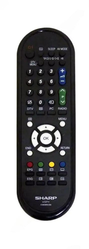 GA608WJSA SHARP afstandsbediening