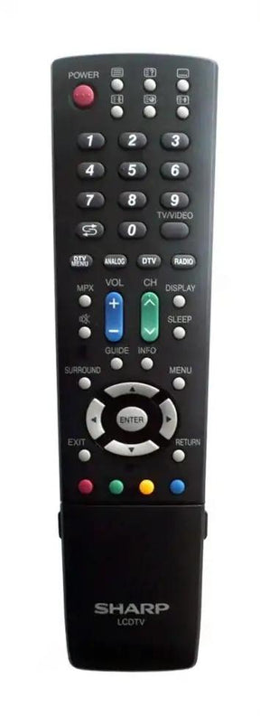 GA825WJSA SHARP afstandsbediening