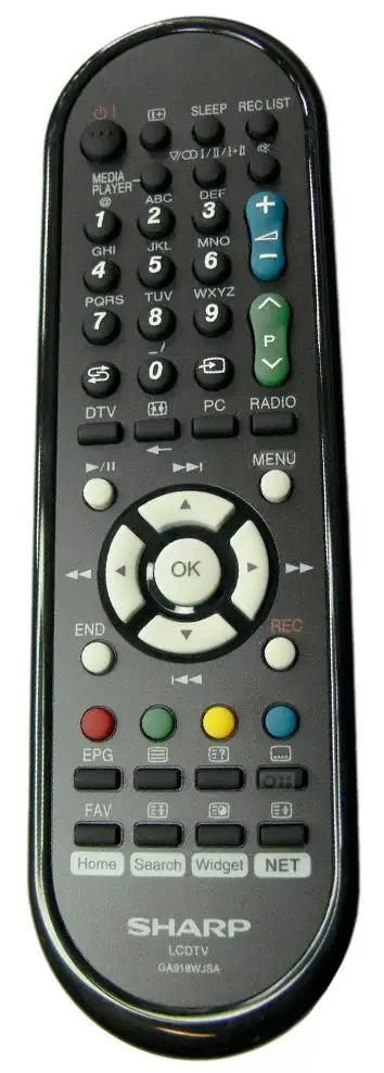 GA918WJSA SHARP afstandsbediening