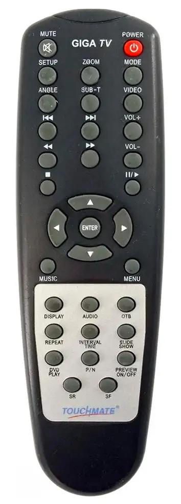 GIGA-TV TOUCHMATE afstandsbediening