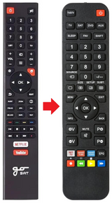 GS4360-SMART GOSAT afstandsbediening - productfoto