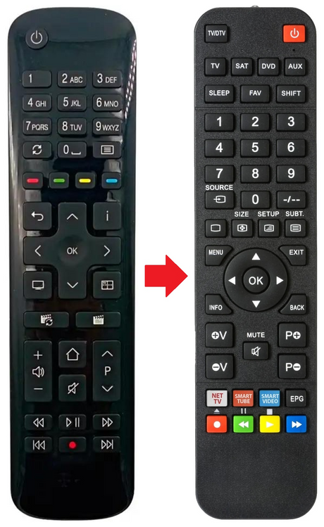 GX-HT501EL SAMSUNG afstandsbediening - productfoto
