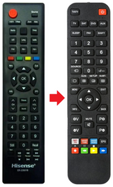 H32A5100 HISENSE afstandsbediening - productfoto